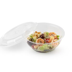 Салат Цезарь с креветками