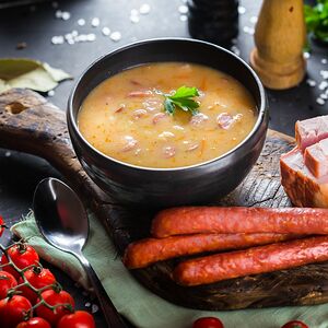 Суп Гороховый с Копченостями