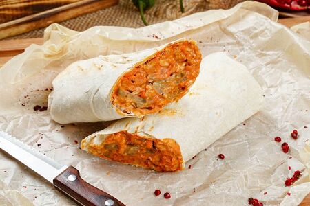 Шаурма со свининой