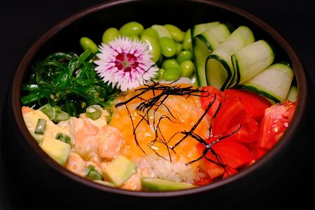 Боул с креветкой