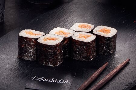 Мини-ролл Лосось