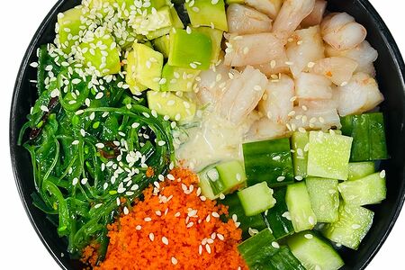 Поке с креветкой