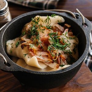 Вареники с картофелем