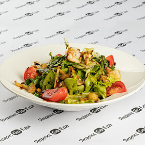 Зеленый микс в медовой заправке