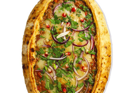 Пиде с мраморной говядиной