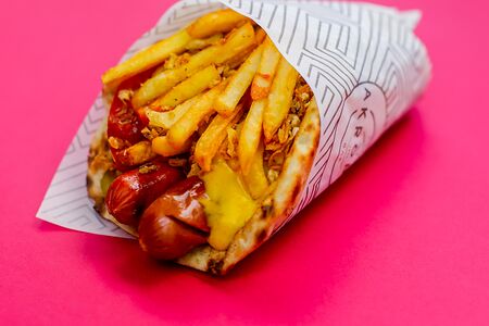 Сувлаки с колбасками гриль