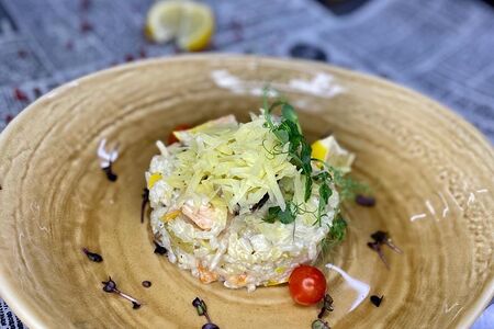 Ризотто с морепродуктами