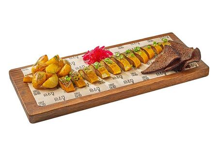 Скумбрия с картофелем