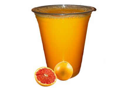 Свежевыжатый грейпфрутовый сок