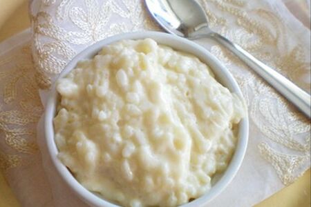 Каша рисовая молочная