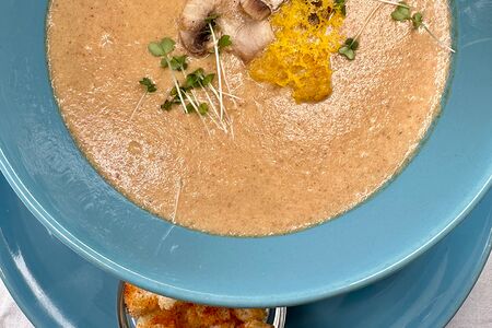 Крем-суп грибной