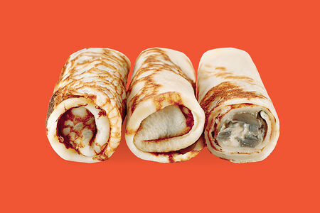 Блинчики с курицей