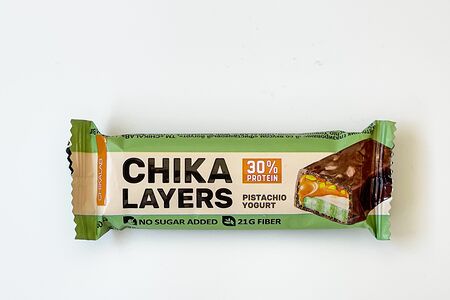 Батончик протеиновый Chika layers Pistachio yogurt
