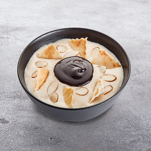 Десерт гурьевский с шоколадным кремом и орешками