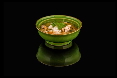 Суп-рисовый с курицей