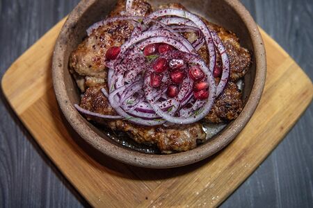 Люля-кебаб из баранины на углях