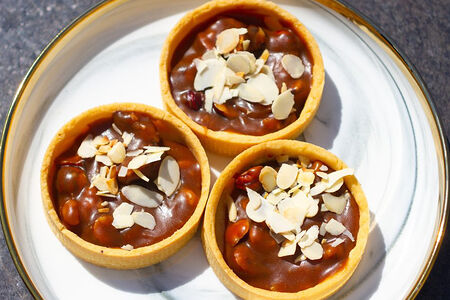 Ореховая тарталетка