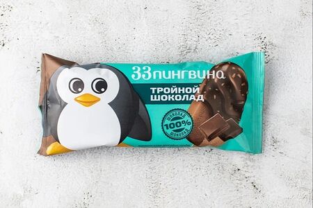 Эскимо тройной шоколад