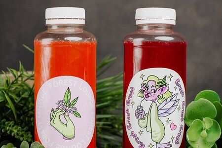 Лимонад Киви-эстрагон собственного производства