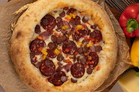 Пицца Баварская мясная