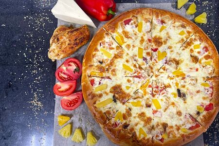 Майами с курицей и ананасом