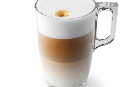 Латте двойной на банановом молоке