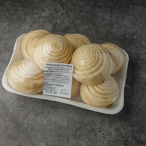 Слоёный хинкал с ореховой травой