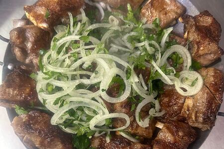 Шашлык из свиных ребер