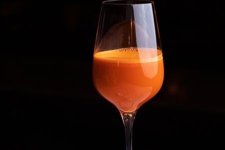 Морковный фреш с кокосовыми сливками большой