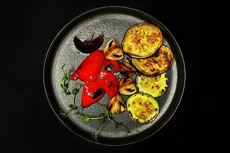 Обжаренные овощи