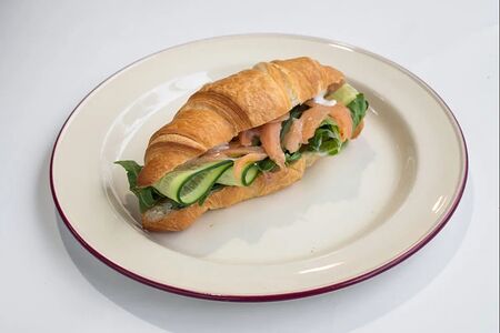 Сэндвич с лососем