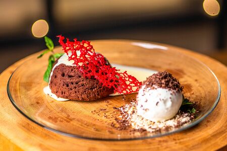 Шоколадный фондан