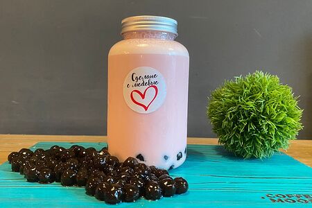 Milk tea Манго сенсей с тапиокой