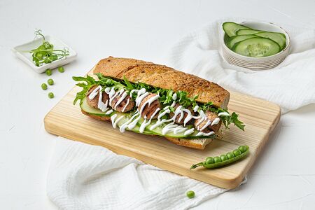 Вегетарианский хот-дог