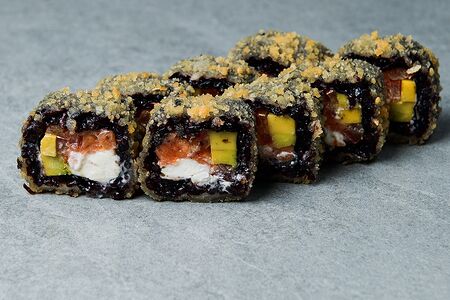 Лосось в черном