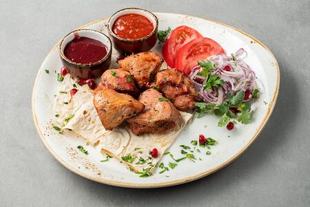 Шашлык из мякоти баранины