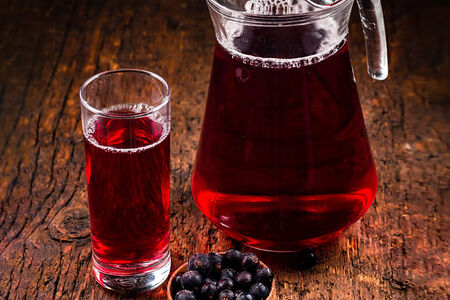 Морс из чёрной смородины