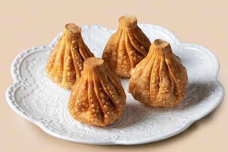 Жареные хинкали городские с бараниной