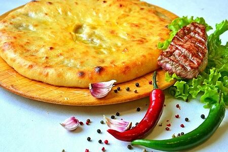 Осетинский пирог с рубленным мясом