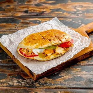 Шаурма в лепёшке