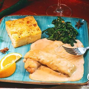 Իշխանի ֆիլե գինու սոուսում