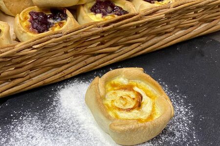 Перепечки с бананом и молочным шоколадом