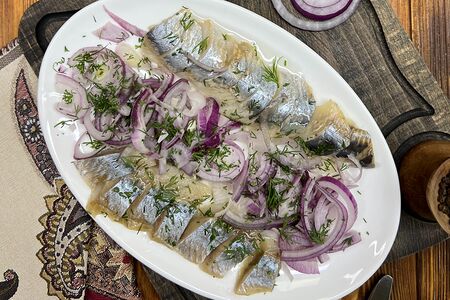 Сельдь слабосолёная