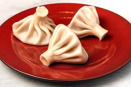 Хинкали с телятиной и свининой