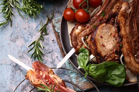 Шашлык из ребер свиных