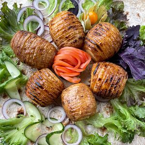 Картофель на углях