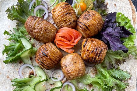 Картофель на углях