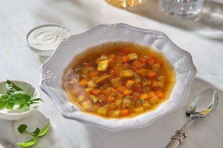 Суп из белых грибов