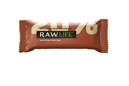 Батончик Rawlife Protein шоколад-арахис