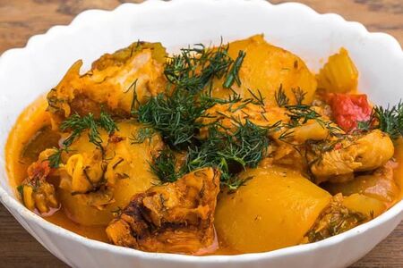 Жаркое по-домашнему из курицы